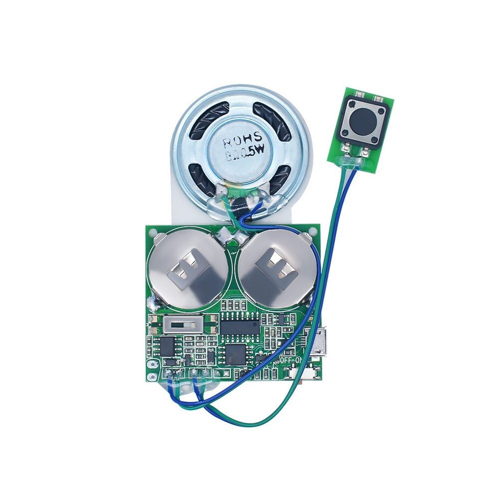 Module Musique Personnalisable avec USB et Contrôle Lumière pour Cartes de Vœ - Picture 13 of 14