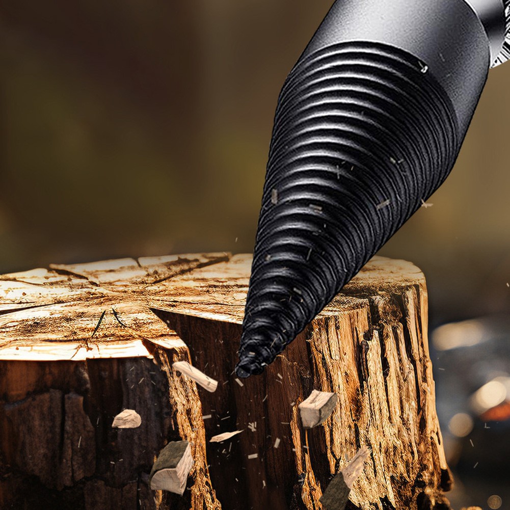 Multi Size Firewood Drill Bit Set with Hexagonal Square and Round Heads