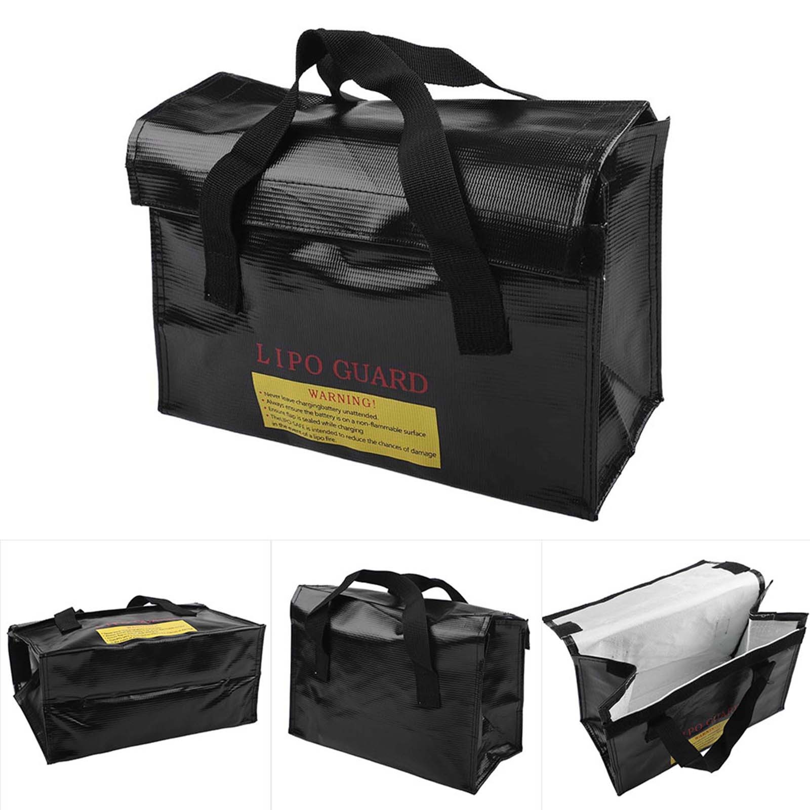 Fire Resistant Battery Storage Bag for Charging Lithium Ion For remote Controls