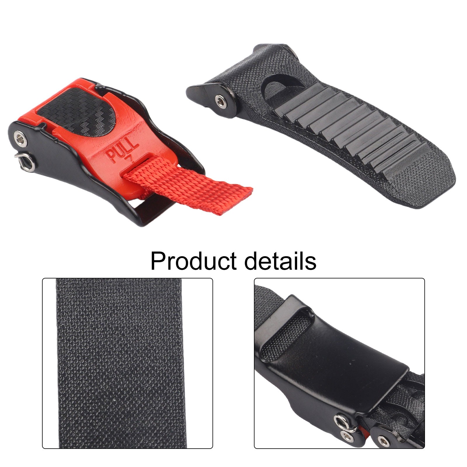 Motorcycle Helmet Buckle Fastener Reliable Stable For Helmet Quick Socket