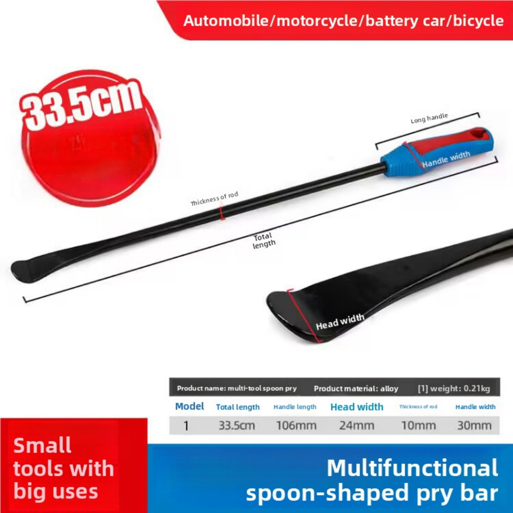 Anti Slip Handle Tire Lever Bar Heavy Duty Chrome Vanadium Steel for Vehicles