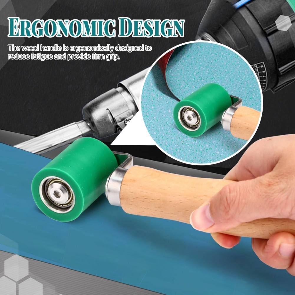 Roofing Tool Seam Roller Precise Corner Access Ergonomic Handle Lightweight Grip - Picture 24 of 32