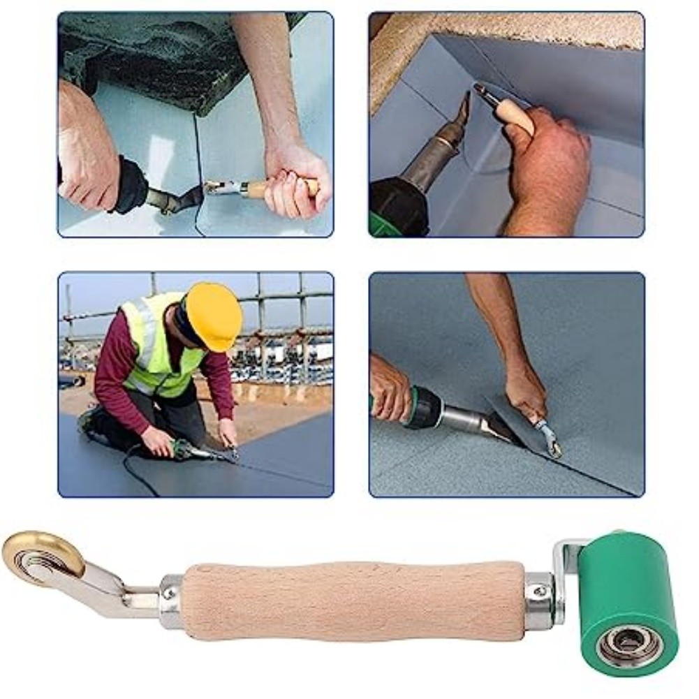 Roofing Tool Seam Roller Precise Corner Access Ergonomic Handle Lightweight Grip - Picture 17 of 32