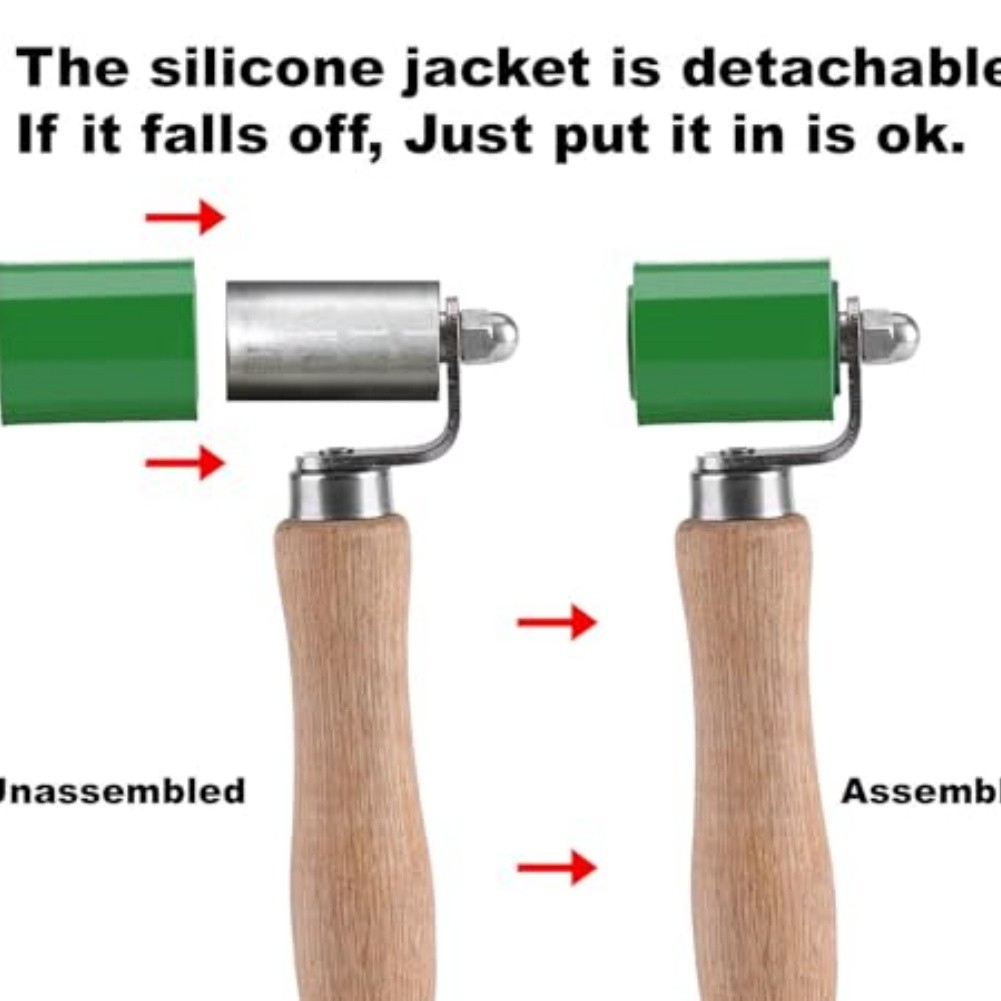 Roofing Tool Seam Roller Precise Corner Access Ergonomic Handle Lightweight Grip - Picture 18 of 32