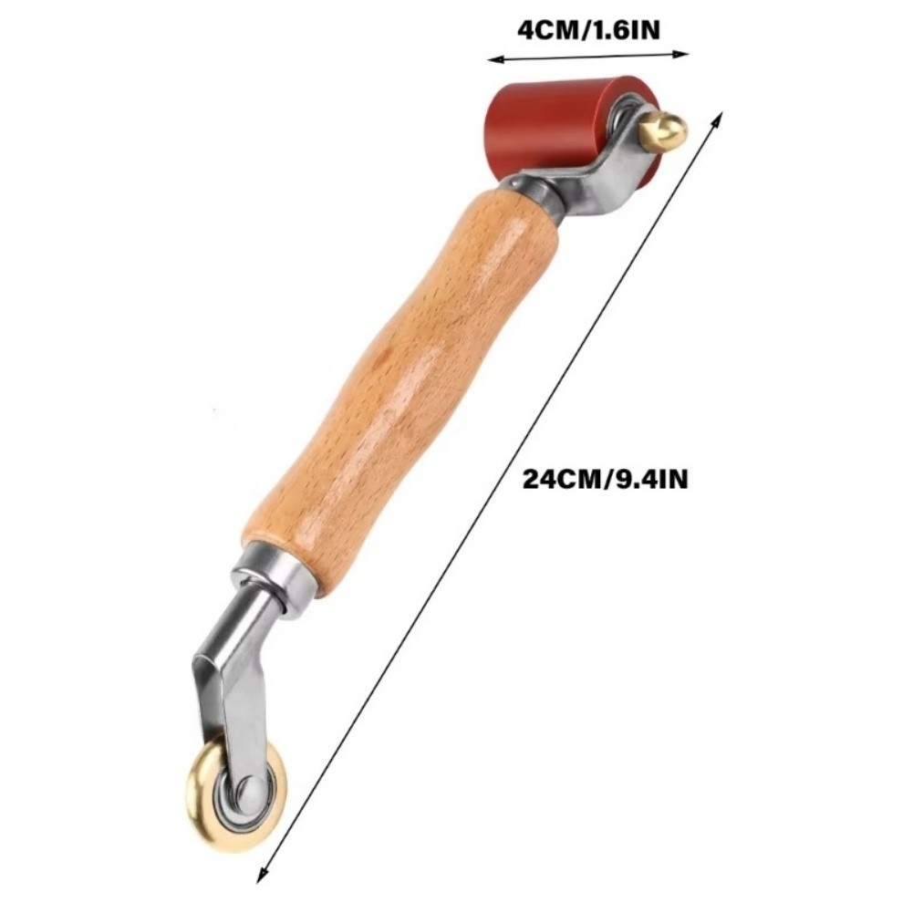 Roofing Tool Seam Roller Precise Corner Access Ergonomic Handle Lightweight Grip - Picture 32 of 32