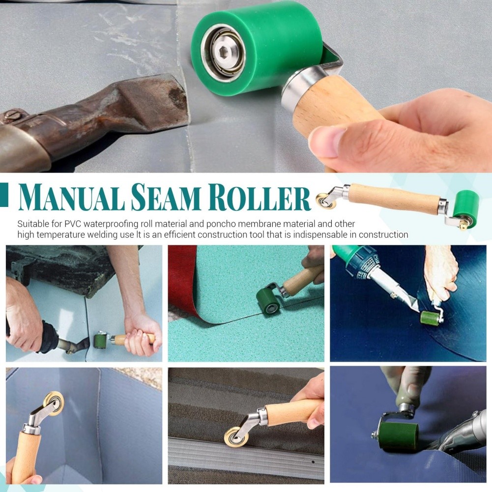 Roofing Tool Seam Roller Precise Corner Access Ergonomic Handle Lightweight Grip - Picture 23 of 32