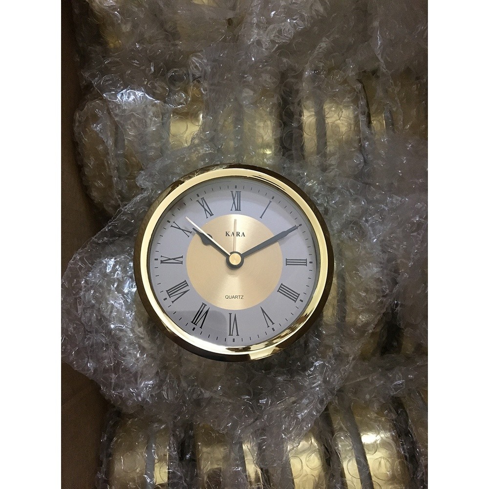 89mm Silver Gold Quartz Alarm Clock Movement for For CRYSTAL Display Projects