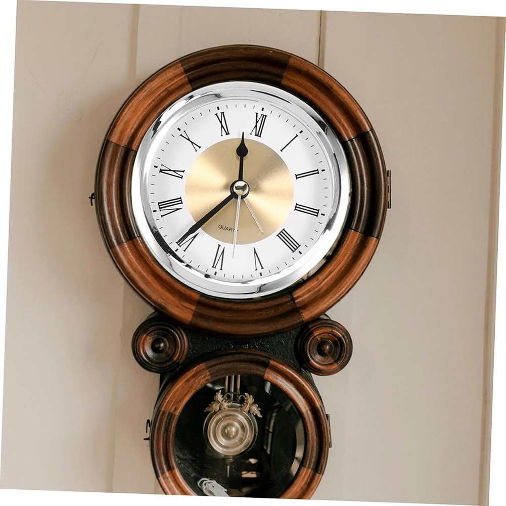 89mm Silver Gold Quartz Alarm Clock Movement for For CRYSTAL Display Projects