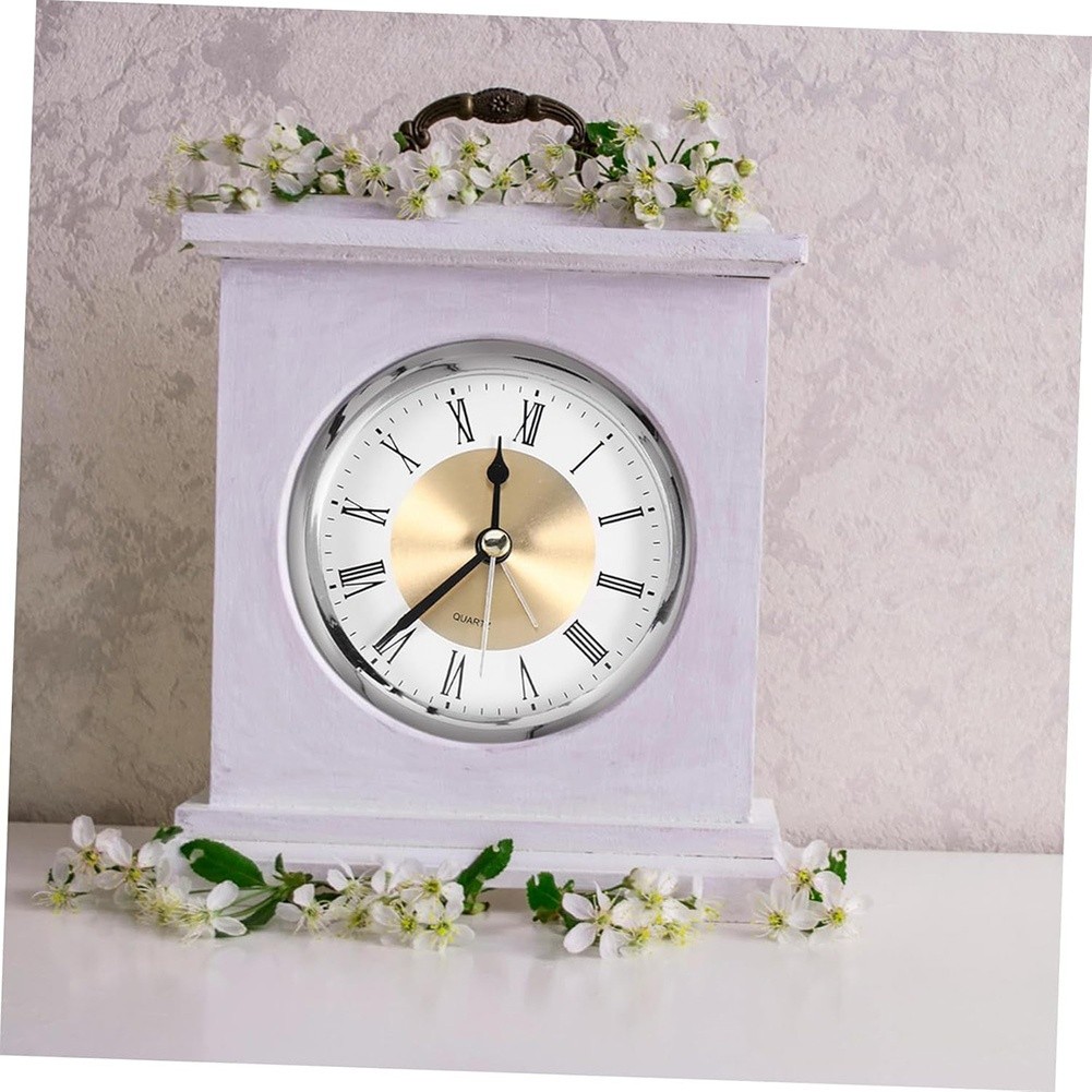 89mm Silver Gold Quartz Alarm Clock Movement for For CRYSTAL Display Projects