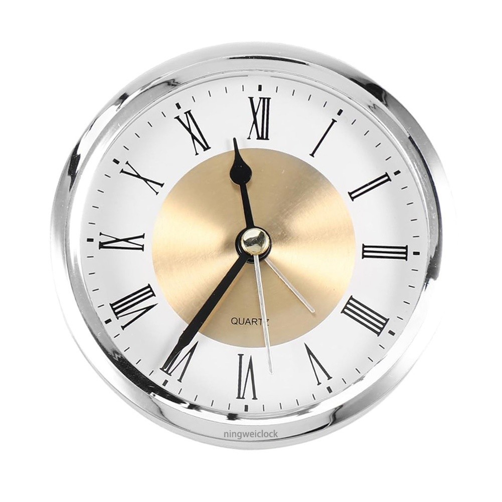 89mm Silver Gold Quartz Alarm Clock Movement for For CRYSTAL Display Projects