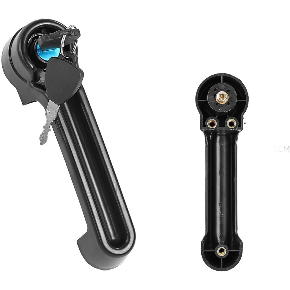 Door Handle Replacement for Enclosed Tricycles with Aluminum Lock Core ABS