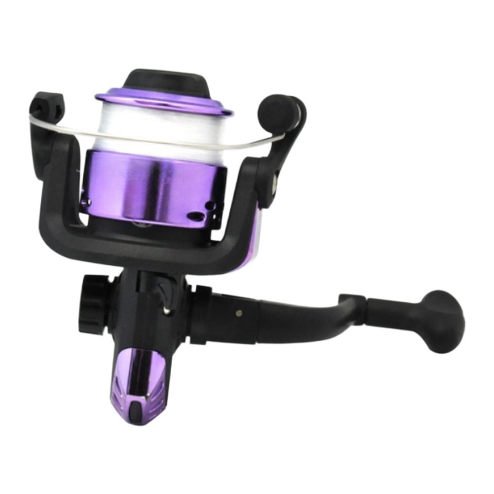 200 Model Fishing Reel with Adjustable Drag and Rocker Arm Plus 80m Nylon Line