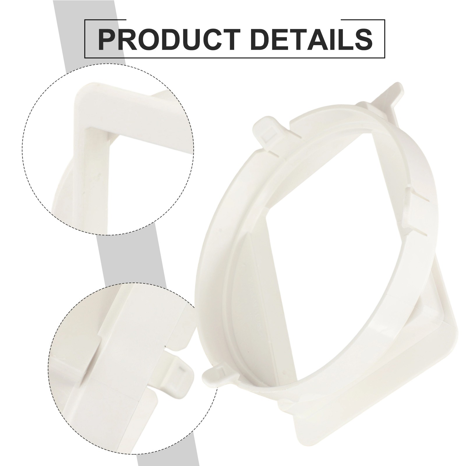 Portable Air Conditioner Exhaust Connector for 13cm Hose Compatibility