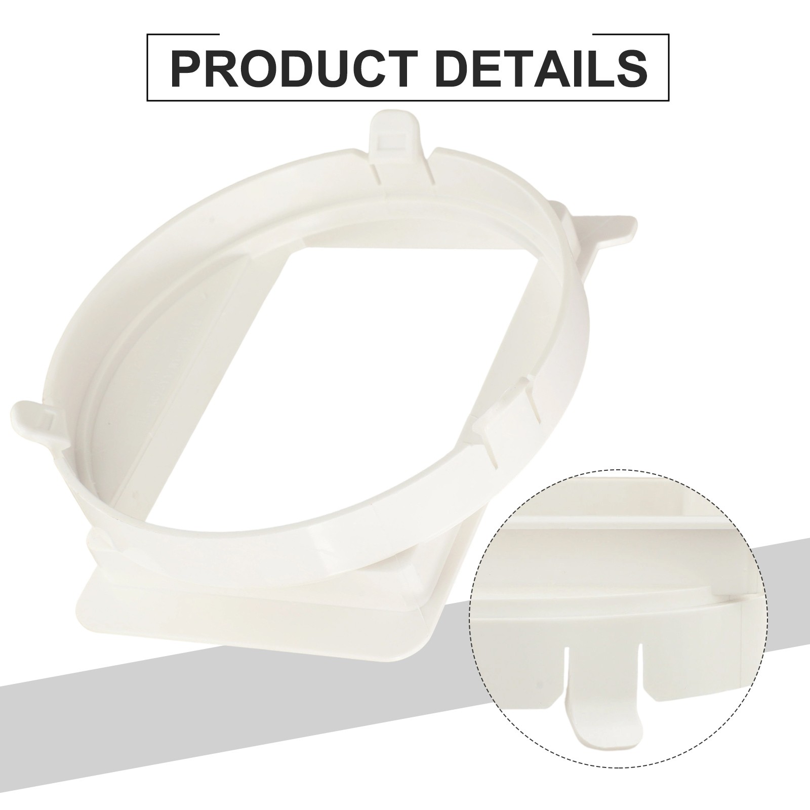 Portable Air Conditioner Exhaust Connector for 13cm Hose Compatibility
