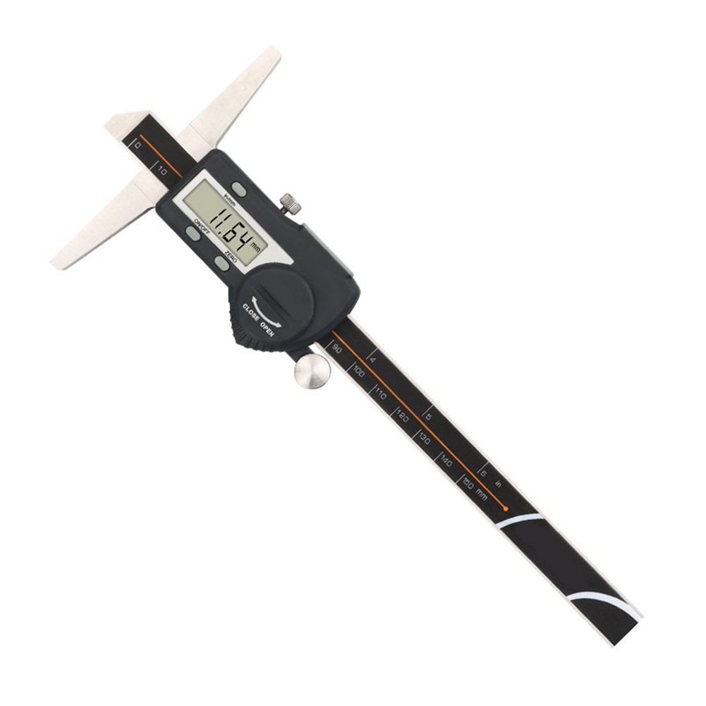Digital Depth Vernier Caliper Electronic Measuring Tool with Stable Glass Grid