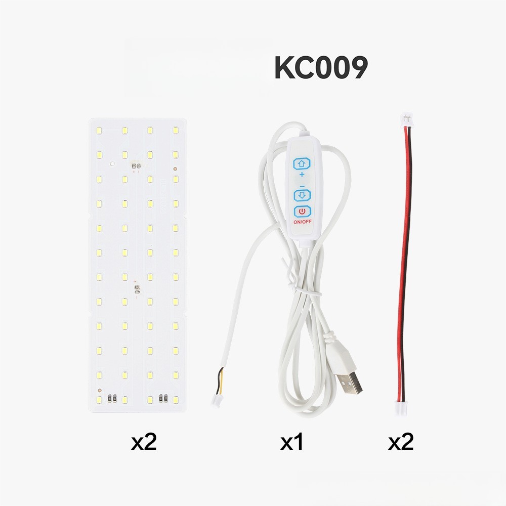 LED Light Panel Kit with Controller for 3D Printed Transparent Reliefs