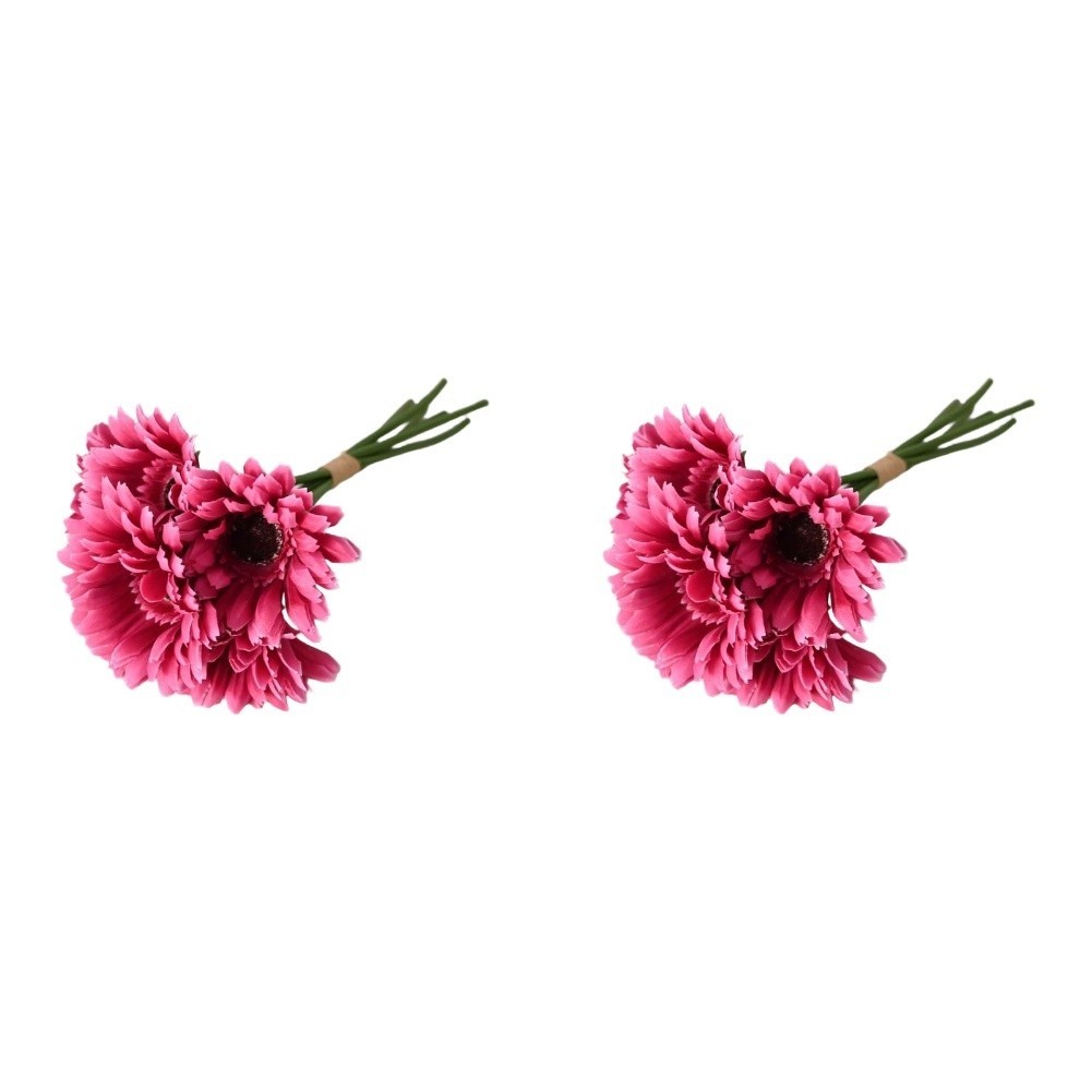 Artificial Silk Sunflower Daisy Bouquet for Wedding Photography Home Decor