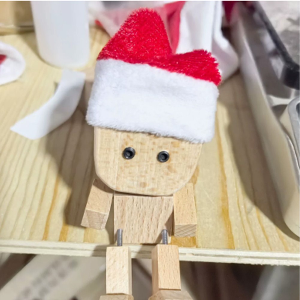 Christmas Shaker Dashboard Ornament Spring And Counterweight Mechanism - Picture 14 of 17