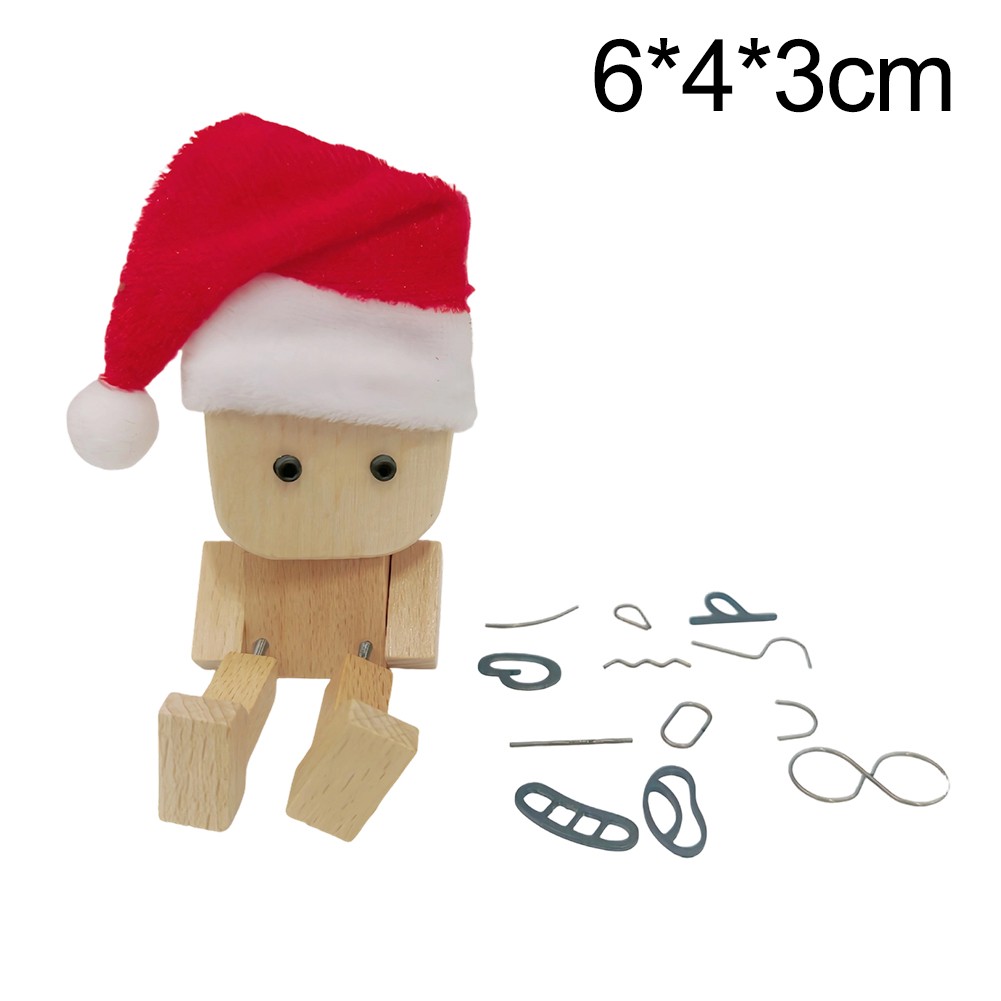 Christmas Shaker Dashboard Ornament Spring And Counterweight Mechanism - Picture 15 of 17