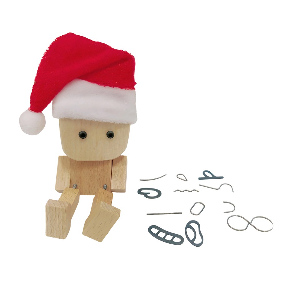 Christmas Shaker Dashboard Ornament Spring And Counterweight Mechanism - Picture 13 of 17