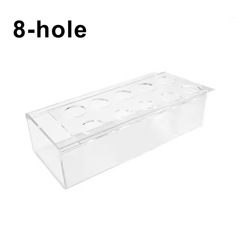 DIY Acrylic Flower Box with 8 12 or 18 Holes Clear Floral For Display Box