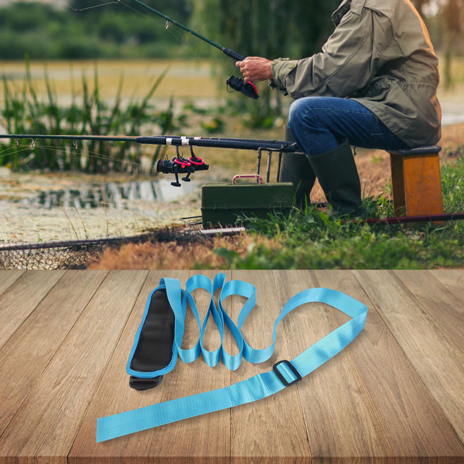 Adjustable Strap Outdoor Activities Comfortable Design Load-Bearing Capacity