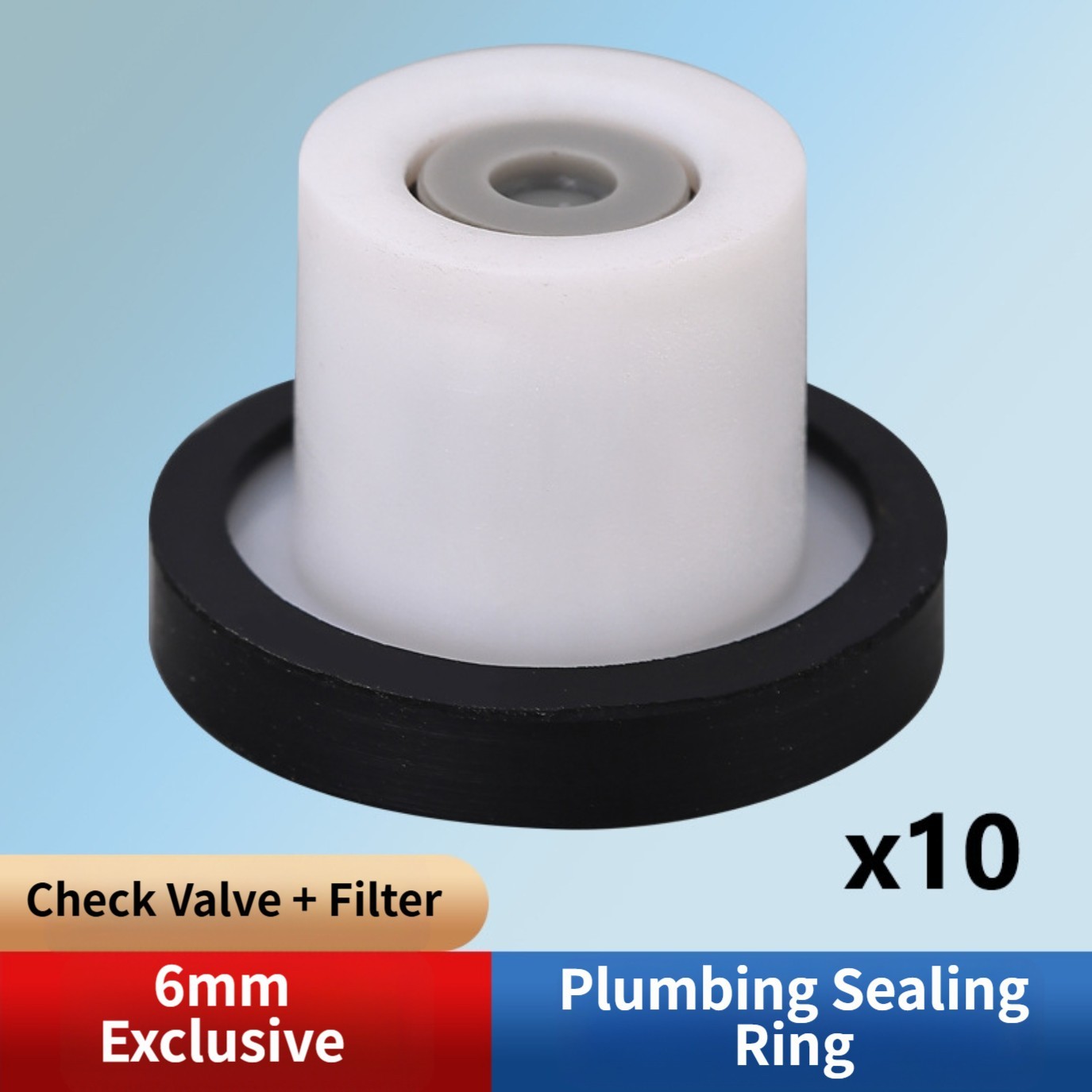 Mischventil Dusche Rückschlagventil Gummi ABS Konstruktion für 4-Punkt Befesti - Picture 15 of 16