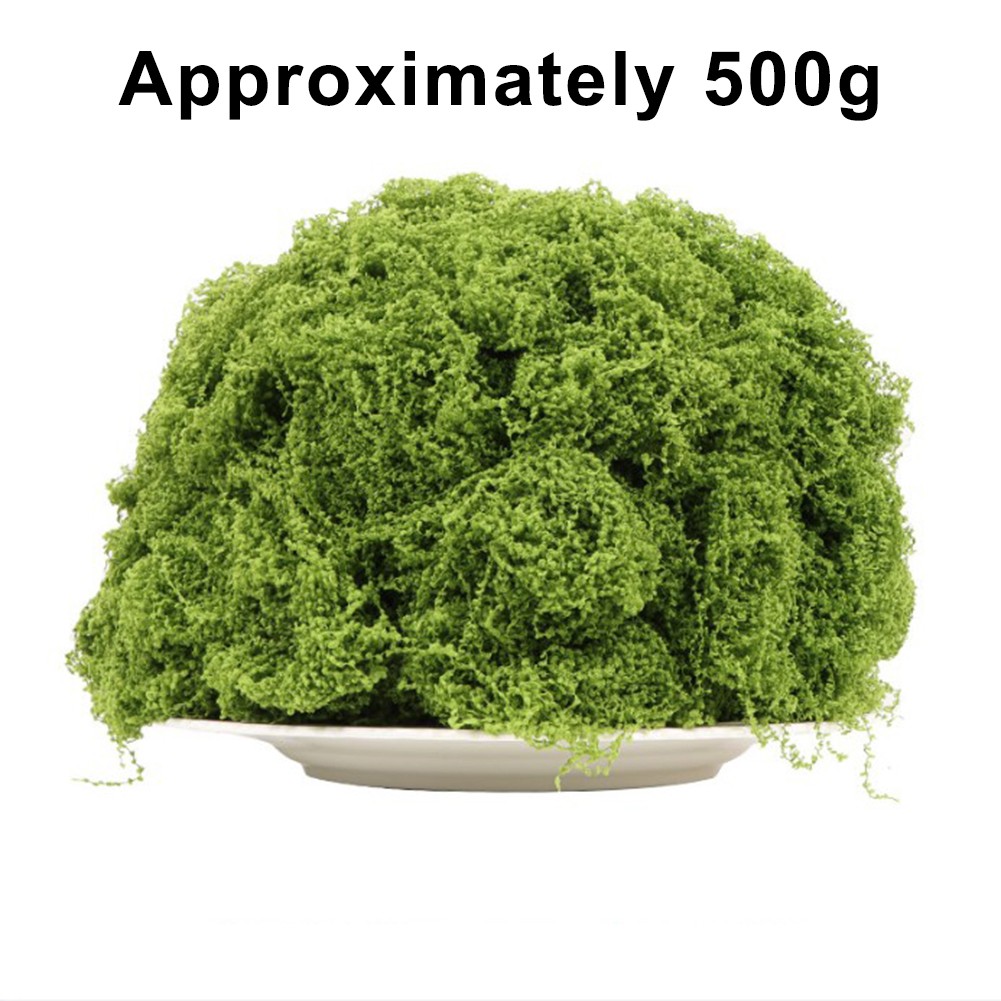 Artificial Moss 500g for 3D Modeling Landscaping and Indoor Planters Decor