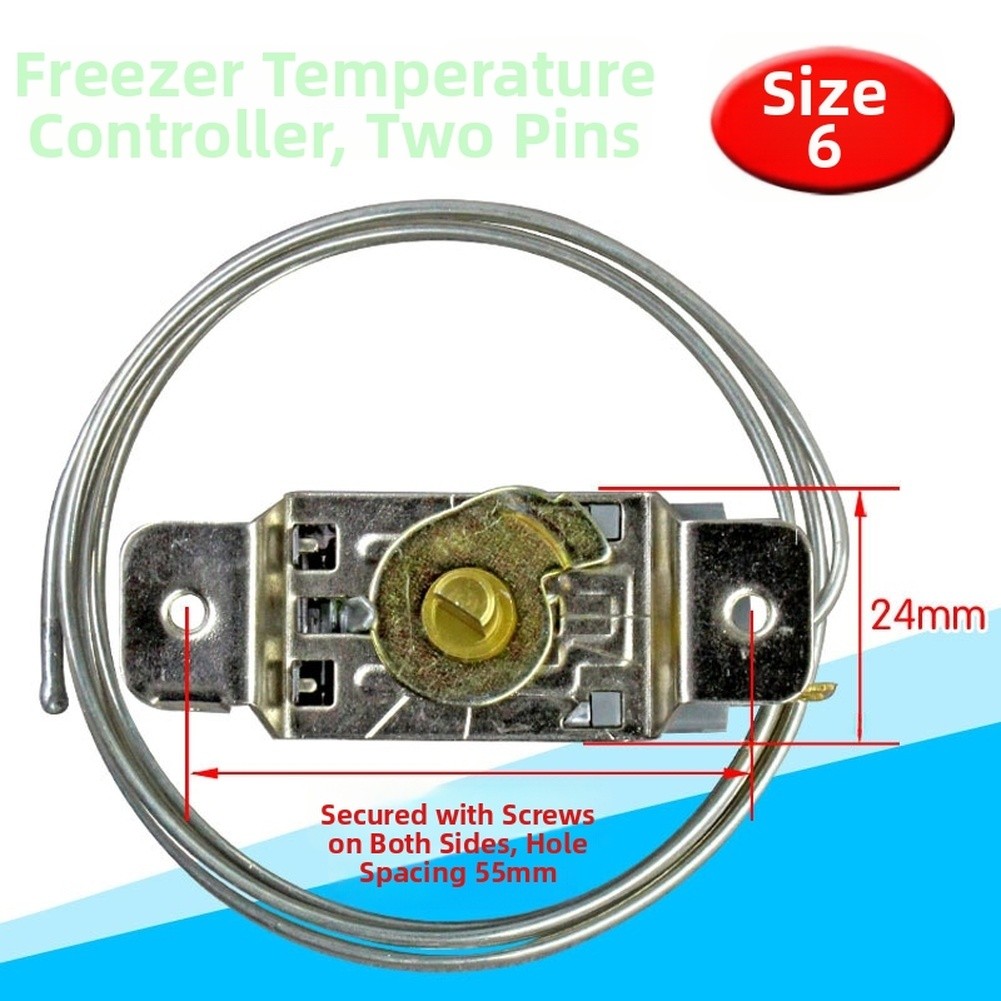 Refrigerator Temperature Control Switch Cooling Unit Thermostat 2 Pin 3 Pin Use