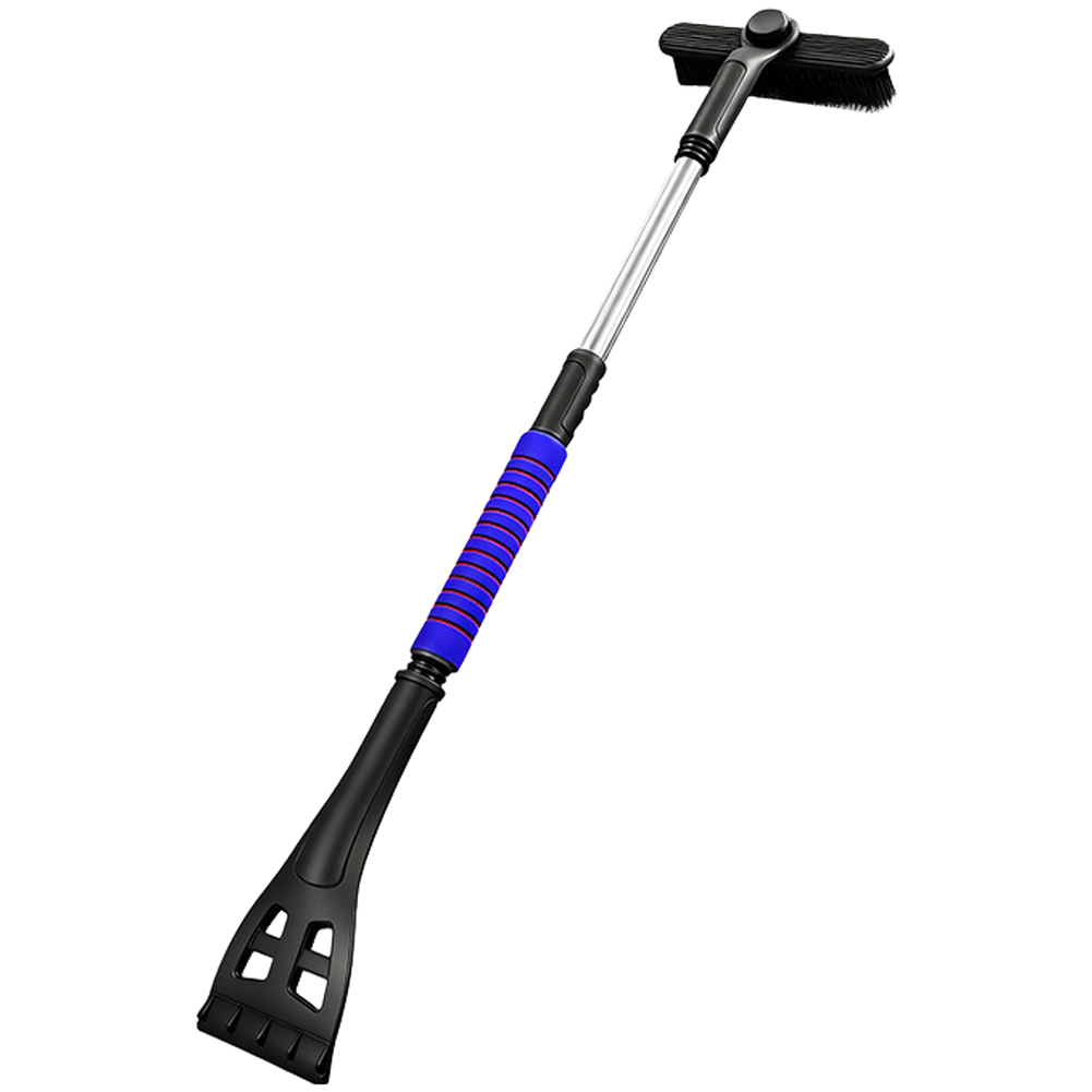 Snow Removal Tool for Cars with Telescopic Handle and Rotatable Brush Head - Picture 23 of 26