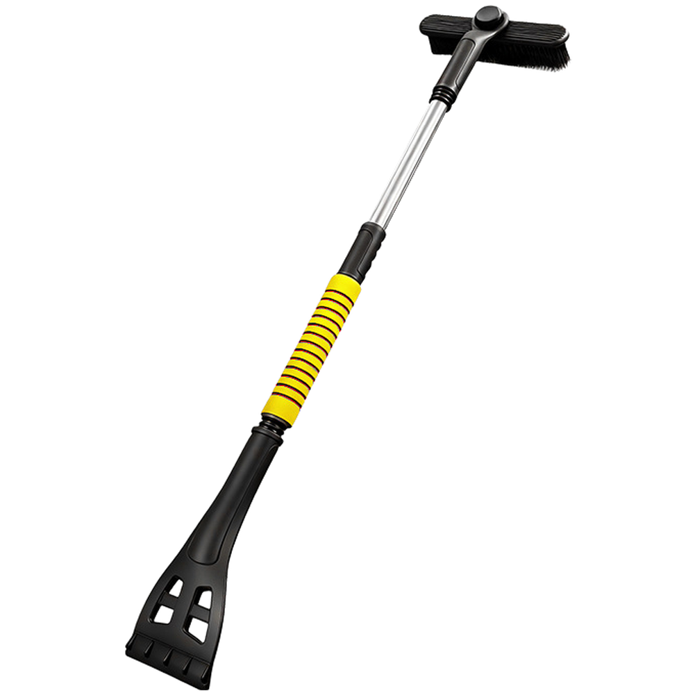 Snow Removal Tool for Cars with Telescopic Handle and Rotatable Brush Head - Picture 21 of 26