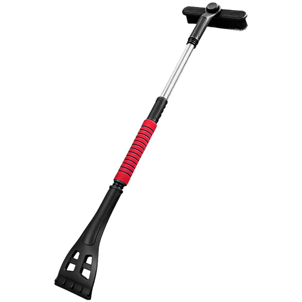 Snow Removal Tool for Cars with Telescopic Handle and Rotatable Brush Head - Picture 19 of 26