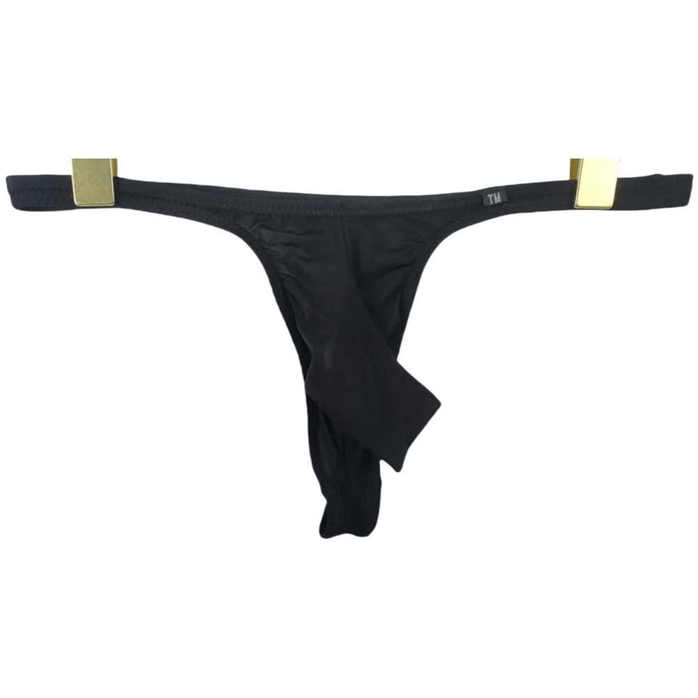 Herren vorne offen Beutel Tanga String Tback Elefantennase Unterwäsche Dessous - Bild 17 von 36