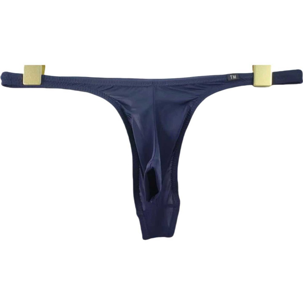 Herren vorne offen Beutel Tanga String Tback Elefantennase Unterwäsche Dessous - Bild 31 von 36