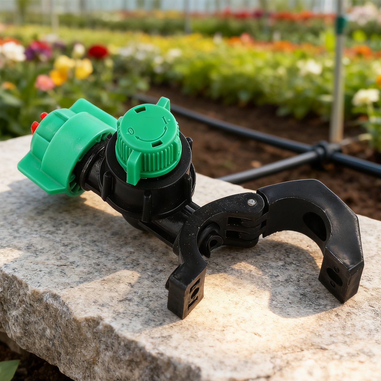 Adjustable Flow Rate Agricultural Spraying Nozzle for Precise Watering