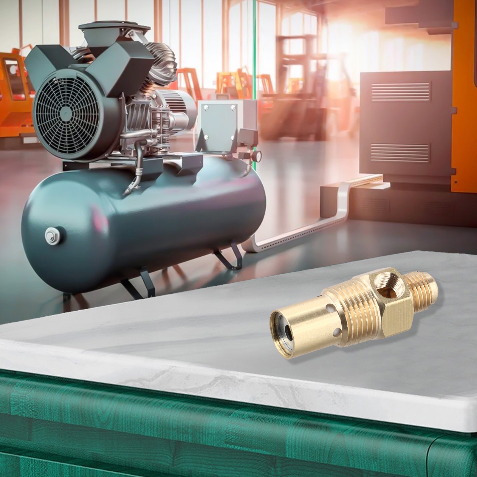 Multi functional Male Threaded For Air Compressor Check Valve Easy Installation