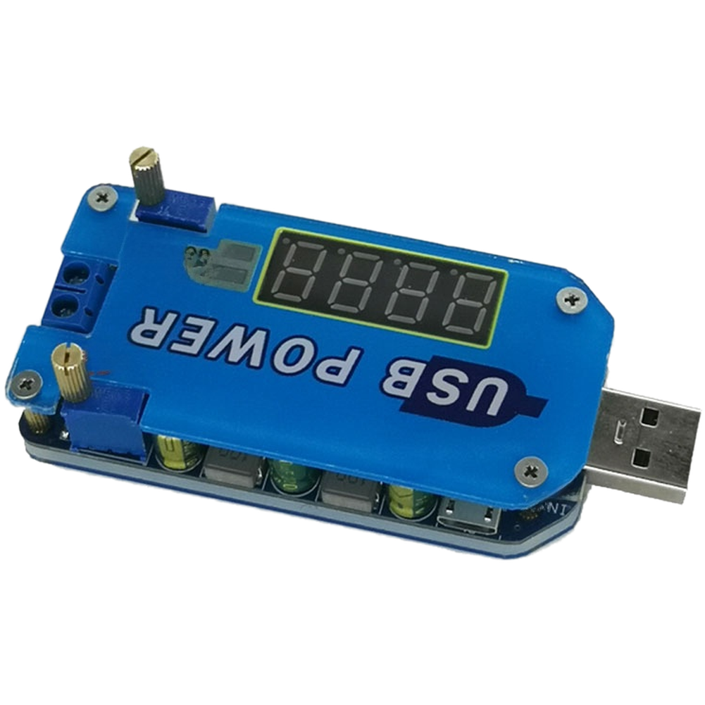 Adjustable Voltage Converter 15W 0.5 30V with Overpower and Overheat Protection