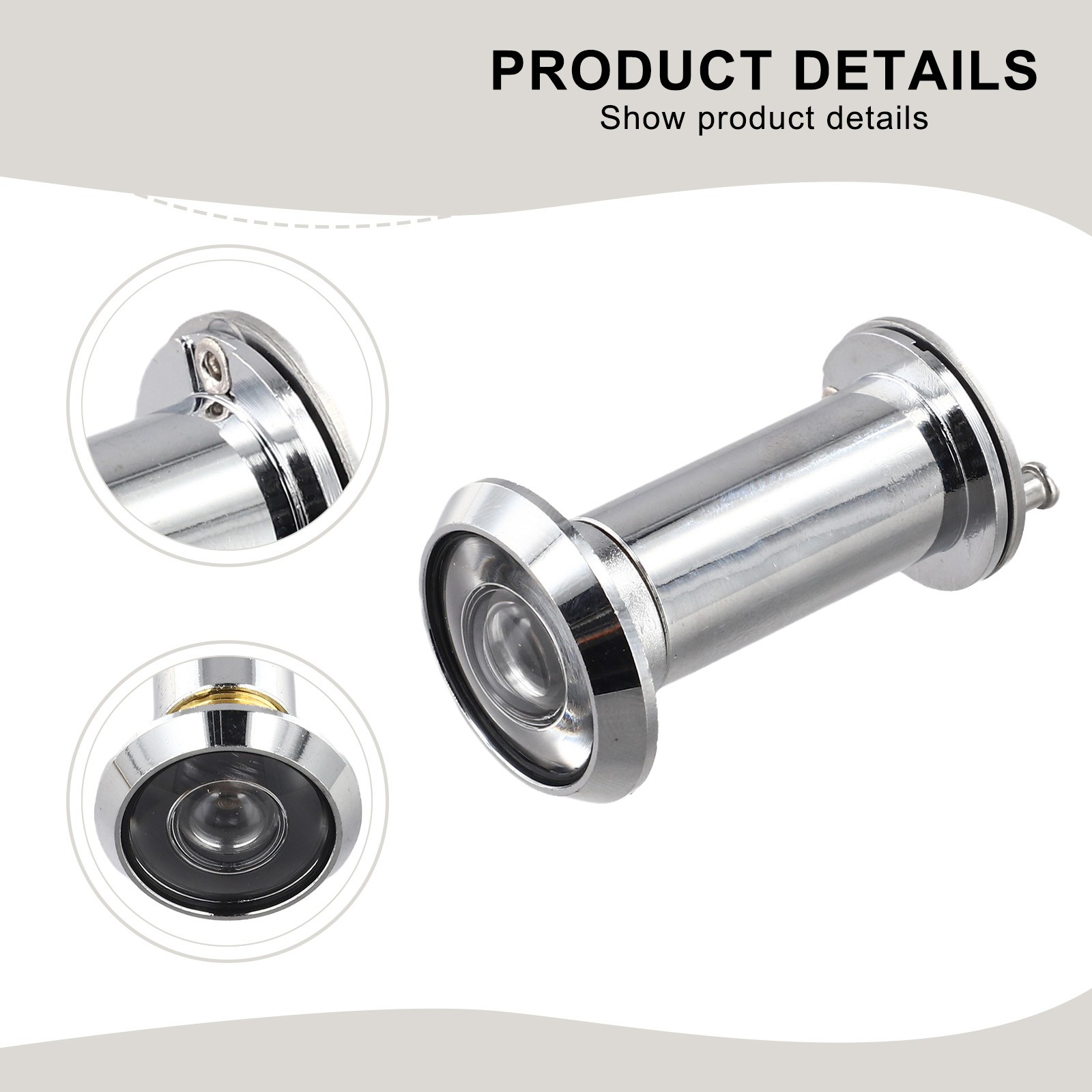 Quality Metal Door Viewer with Wide Angle for Long Lasting Performance - Produktbild 9
