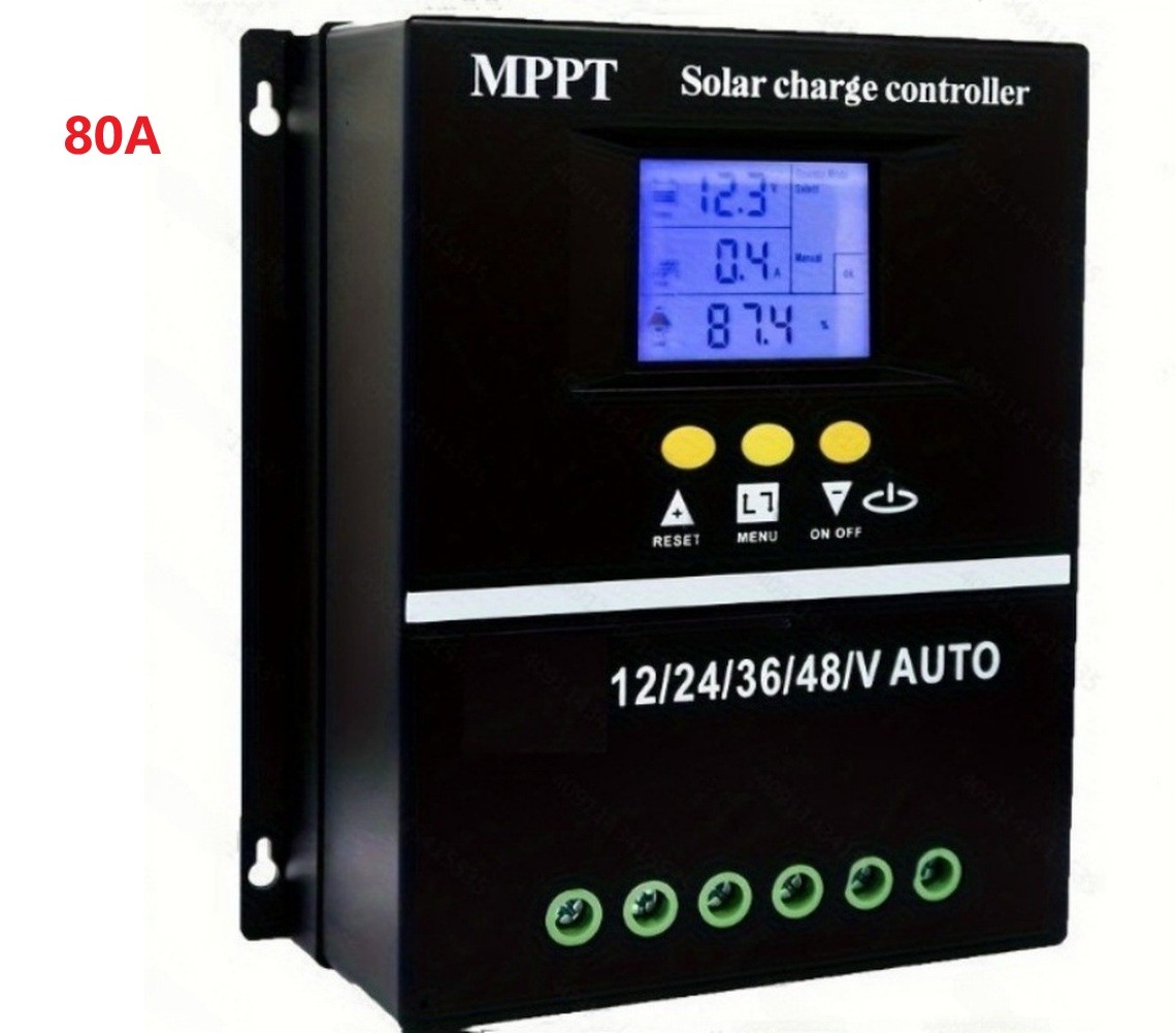 MPPT Solar Regulator Heatsink Self-Cooling Automatic Voltage Detection - Picture 13 of 14