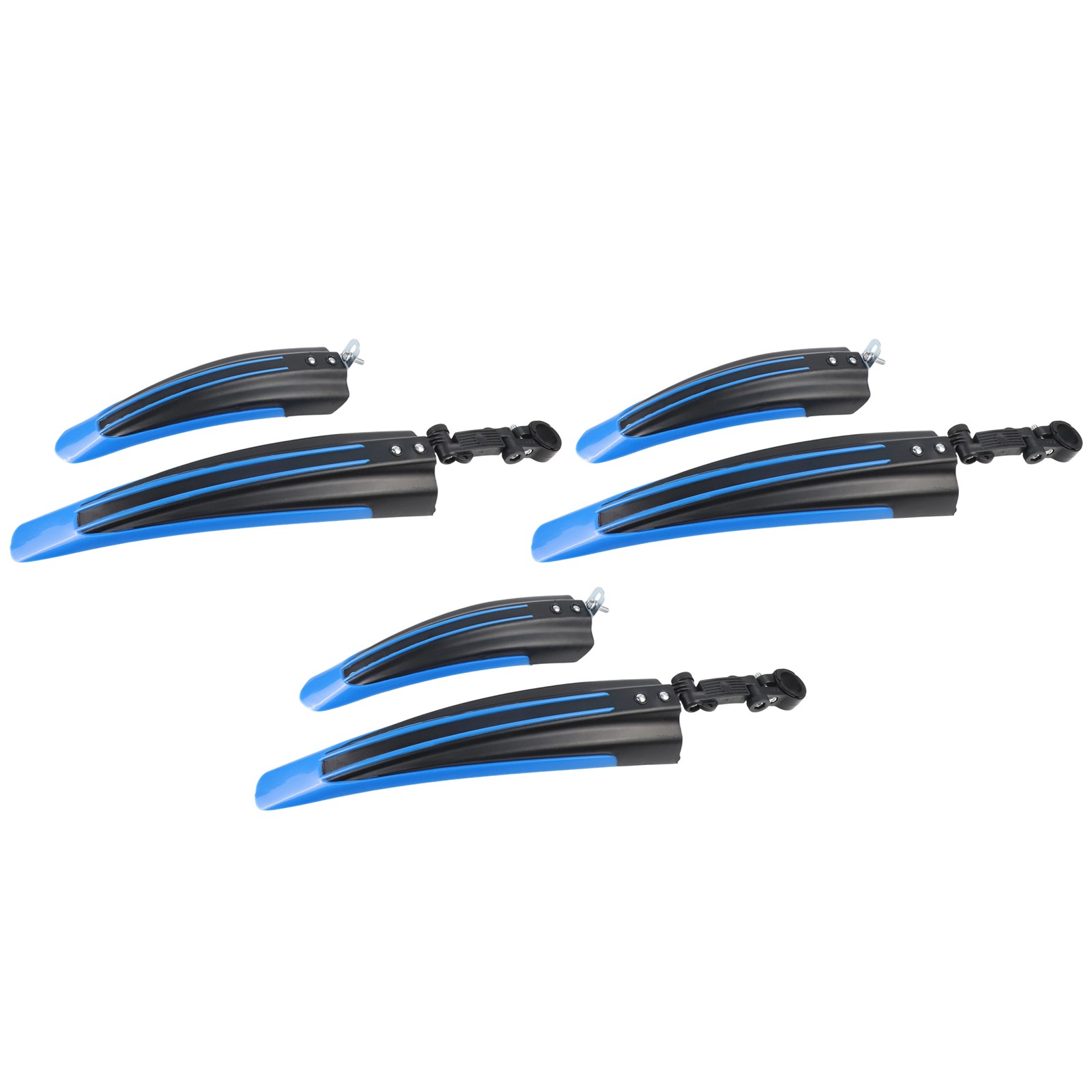 3 Pair Bike Mudguards for 25 4mm 28 6mm 31 8mm Seatpost Easy