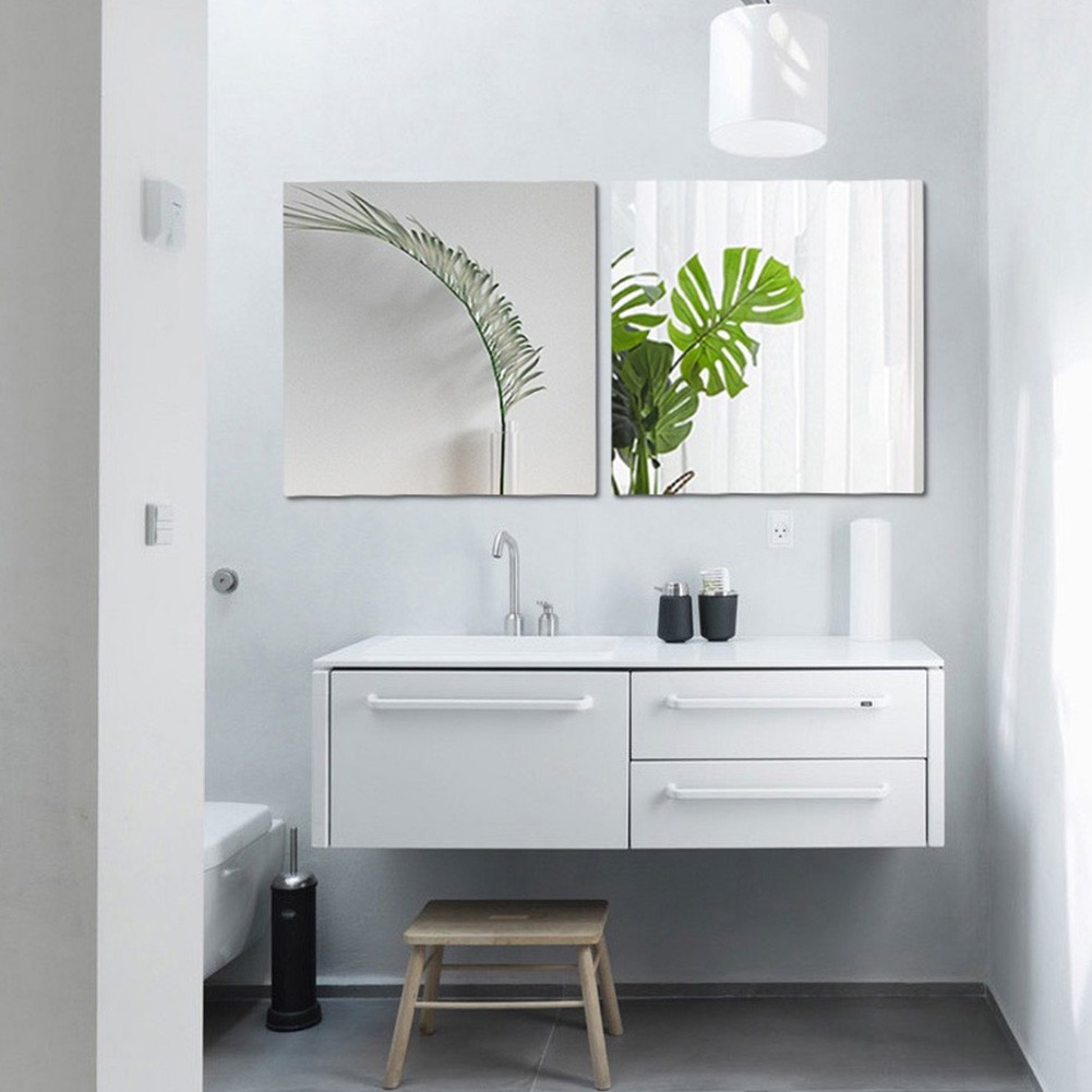 Clear Reflection Acrylic Mirror Stickers for Entryway and Dormitory Walls - Picture 24 of 35