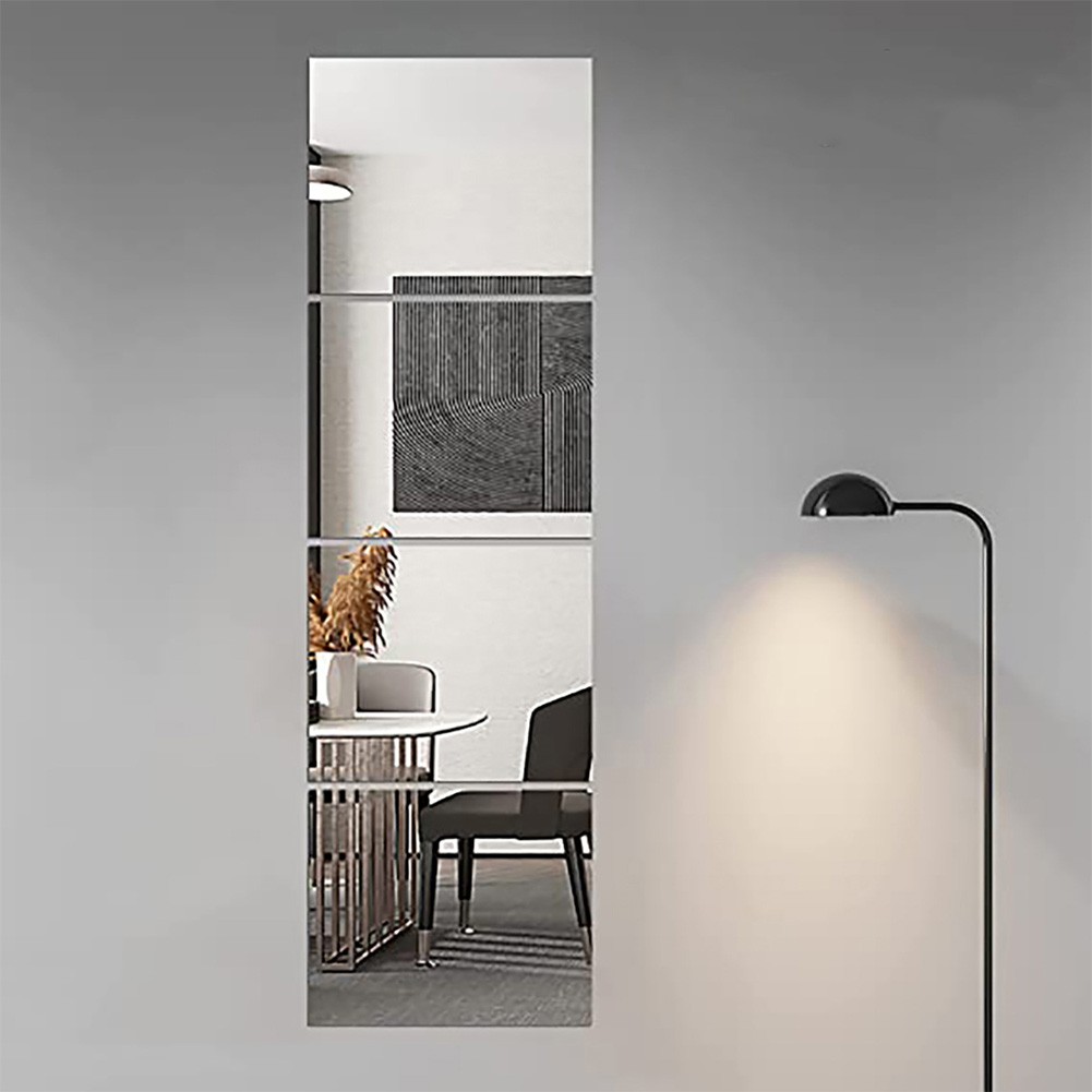 Clear Reflection Acrylic Mirror Stickers for Entryway and Dormitory Walls - Picture 23 of 35