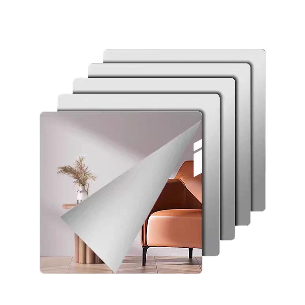 Clear Reflection Acrylic Mirror Stickers for Entryway and Dormitory Walls - Picture 15 of 35