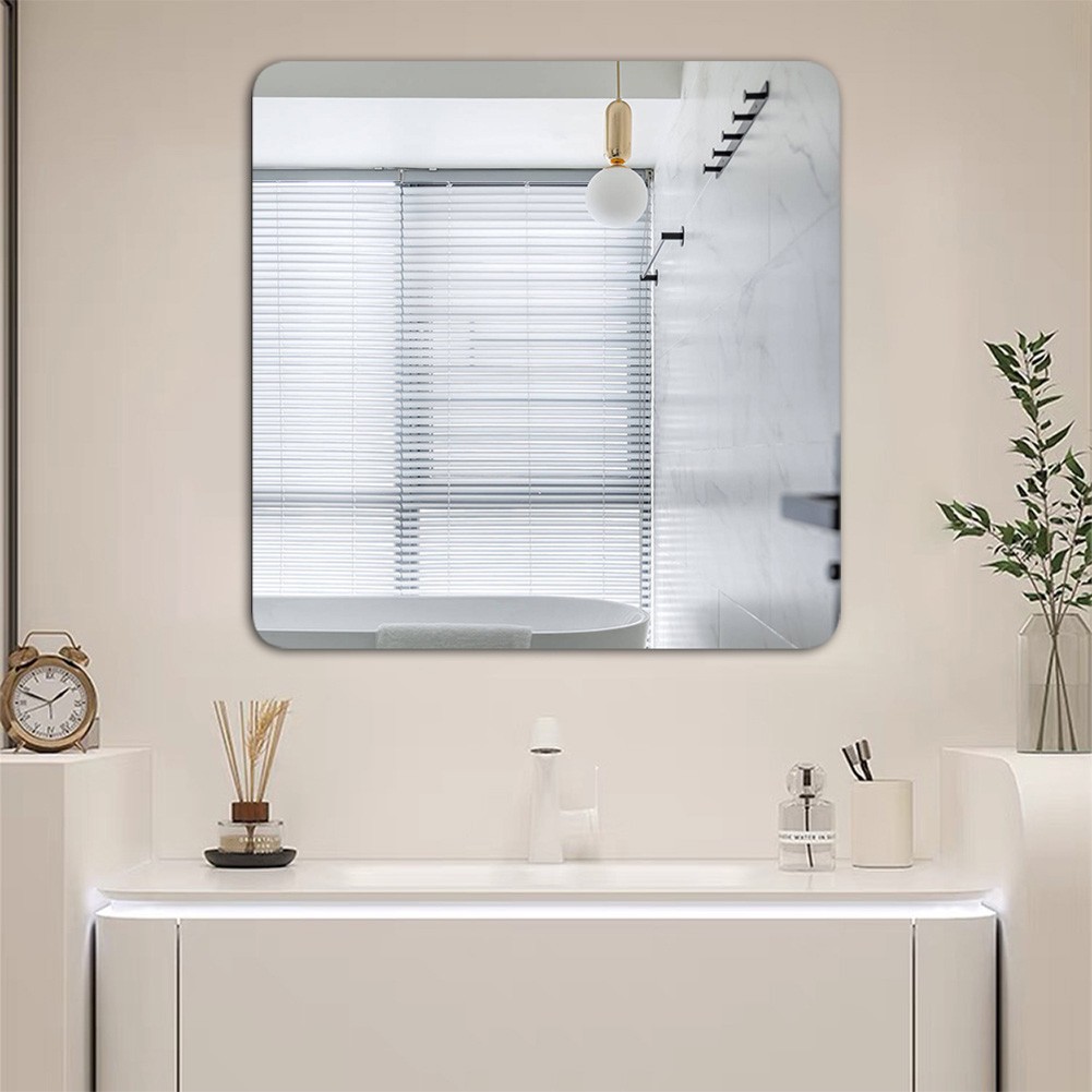 Clear Reflection Acrylic Mirror Stickers for Entryway and Dormitory Walls - Picture 22 of 35