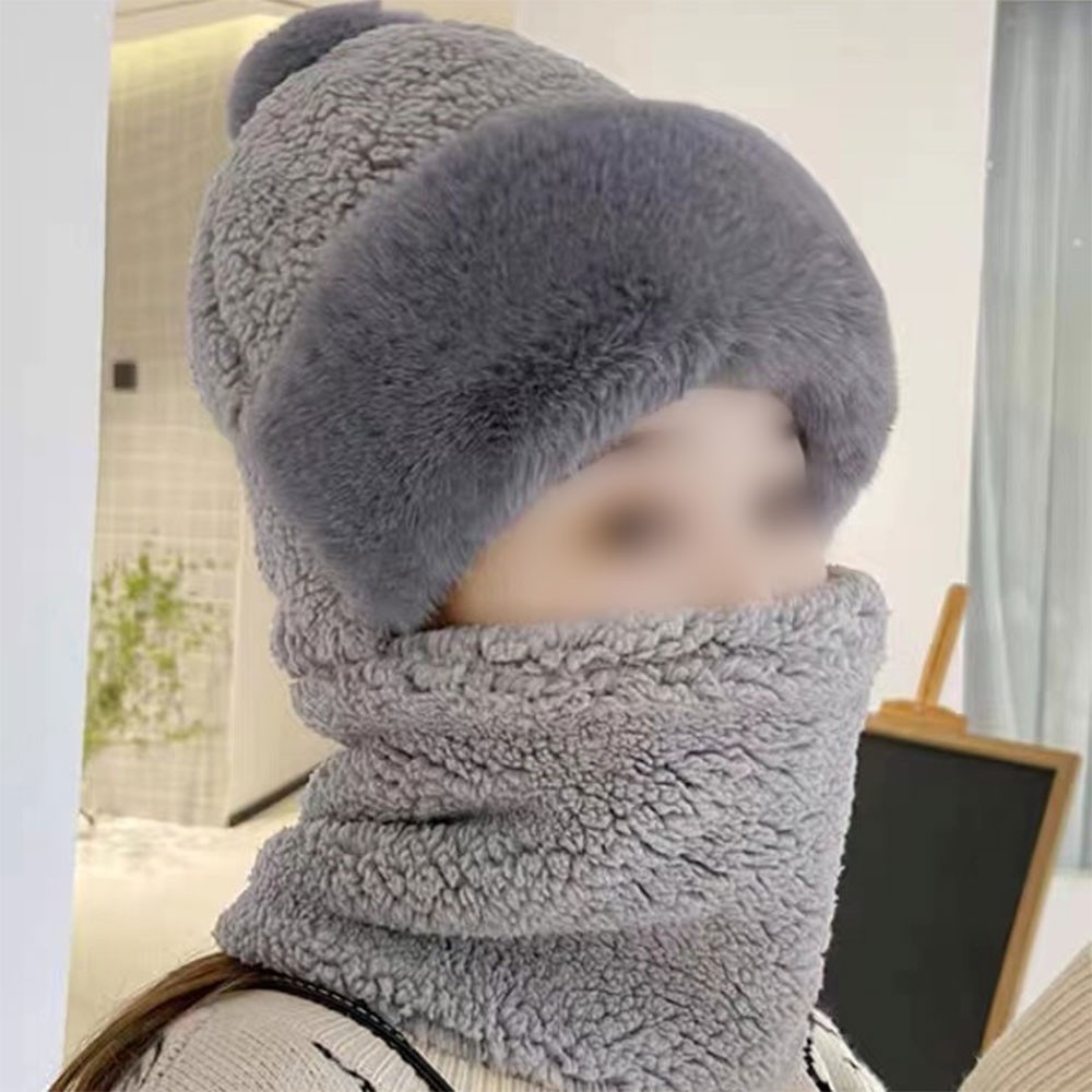 Windproof Face Mask Knitted Winter Hat Fashion Commuting Dome Top Style - Picture 13 of 13