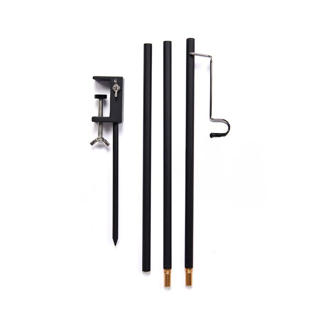 Portable Hook Mount Camping Light Stand Foldable Structure Portable Design