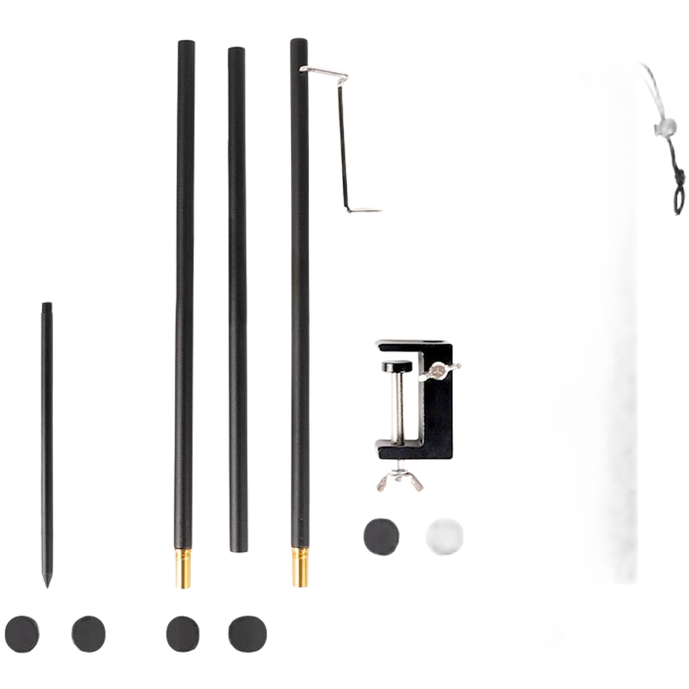 Portable Hook Mount Camping Light Stand Foldable Structure Portable Design