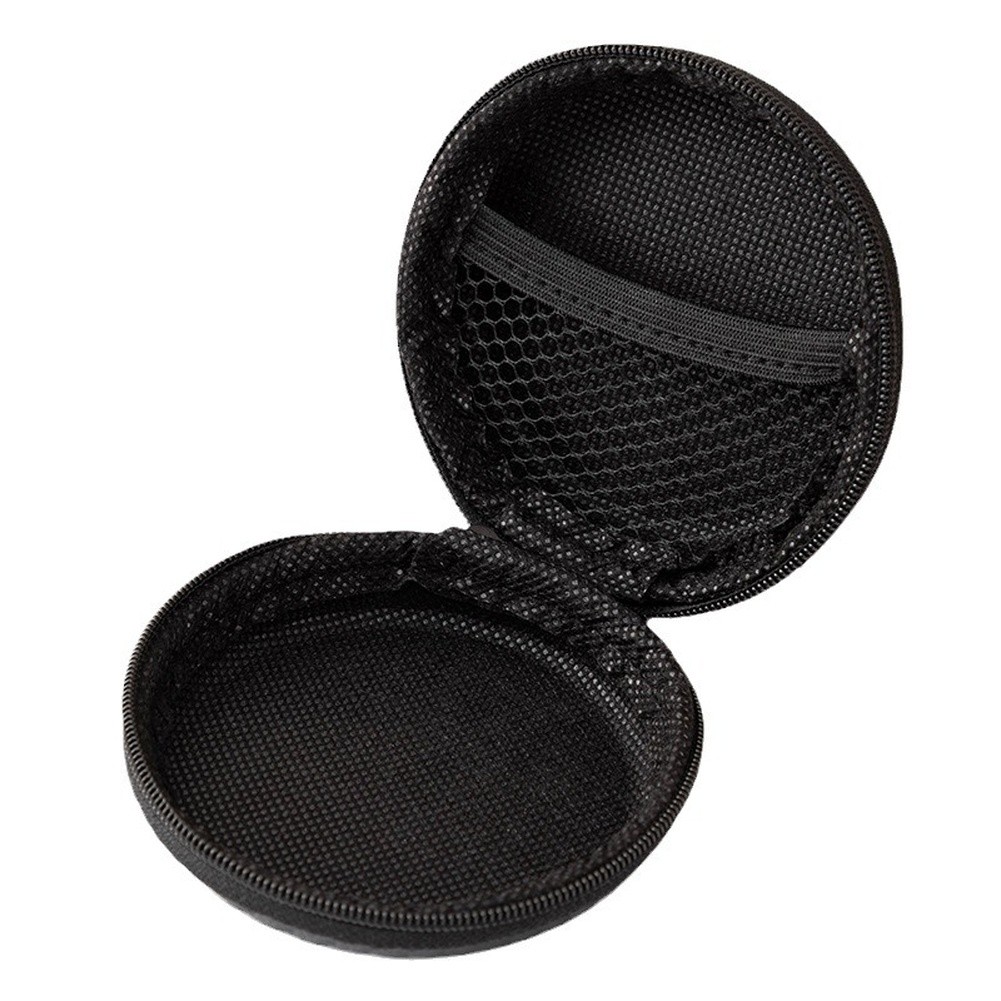 Round EVA Carrying Case for Earphones Cables and Small Electronic Devices - Picture 13 of 14