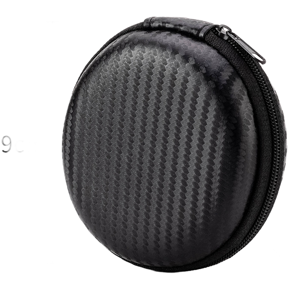 Round EVA Carrying Case for Earphones Cables and Small Electronic Devices - Picture 14 of 14