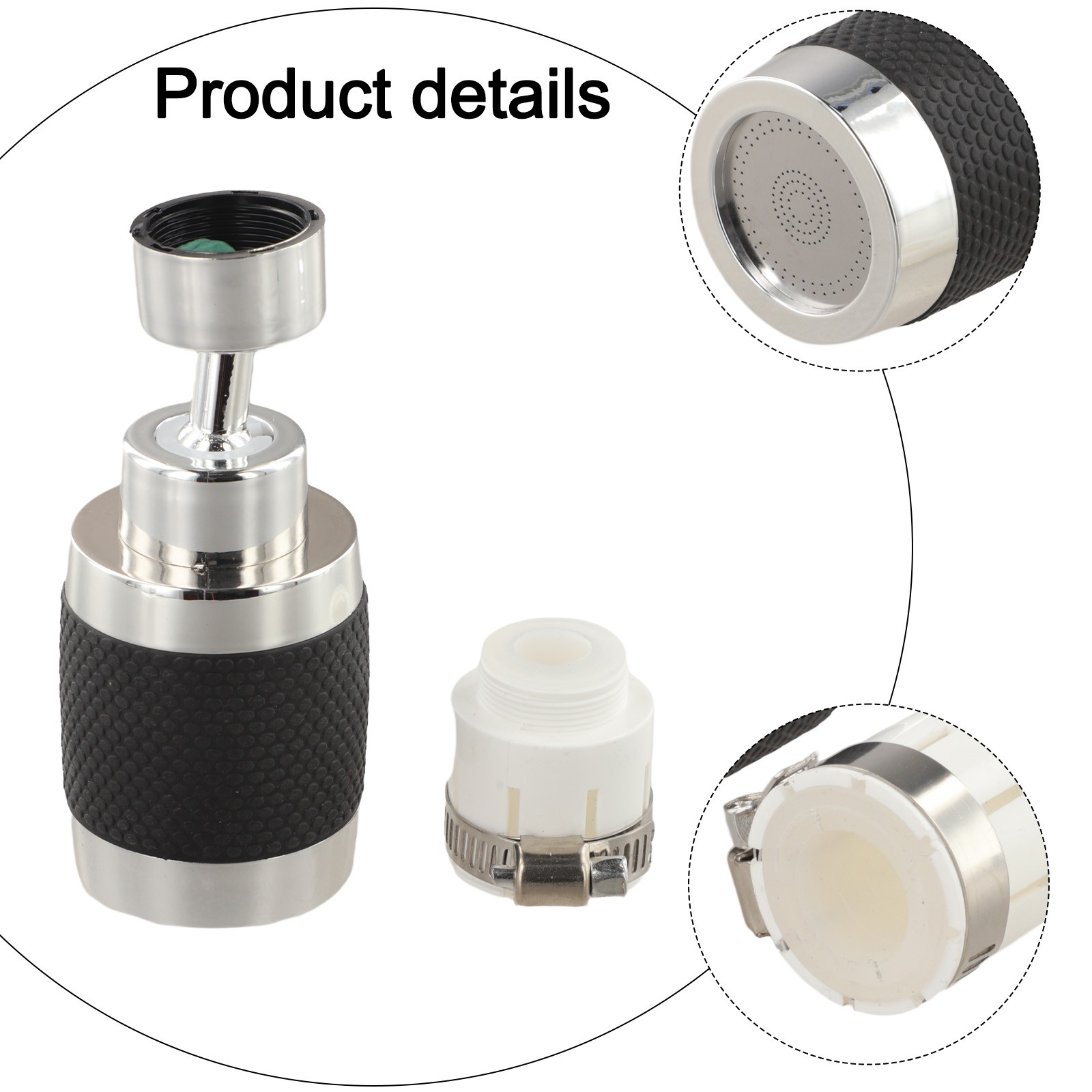 Quick Setup Kitchen Faucet Filter with 3 Spray Modes and Water Purification